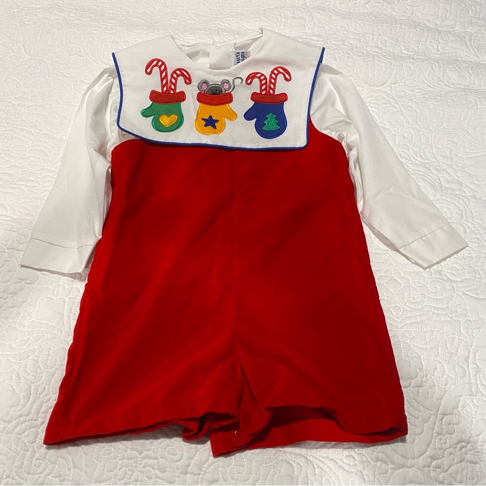 Boys Vintage Christmas Suit